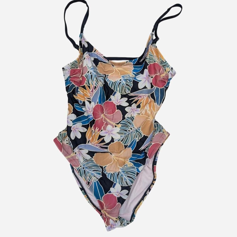 Hurley Women's Tropical Floral Swimsuit one piece